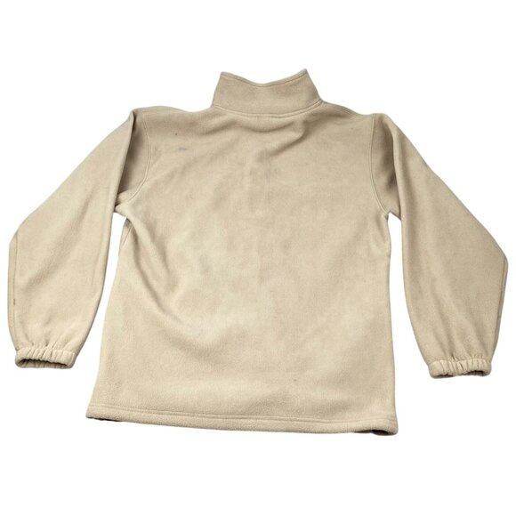 Team Realtree Mens Jacket Medium Fleece Full Zip High Neck Outdoors Beige - Picture 2 of 12